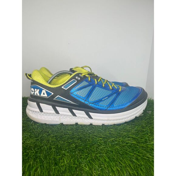 HOKA Odyssey Running Shoes Blue Yellow Men’s Size 13 Lightweight Comfort Sneaker main image 8